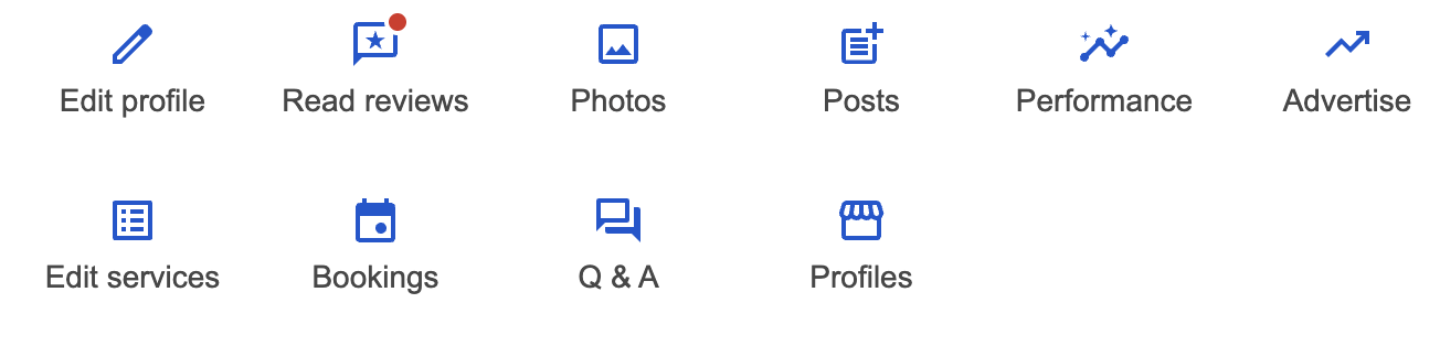 claiming and optimising business profile